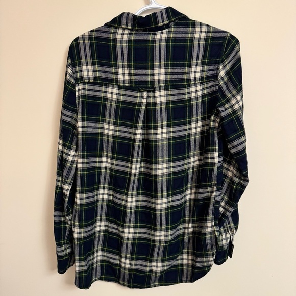 2/20 American Eagle Boyfriend Fit Plaid Shirt - Women’s Small - Picture 2 of 7